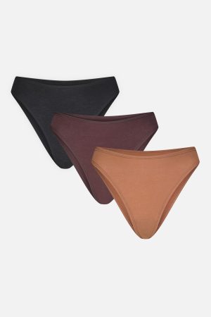 Cloud Cotton French Cut Brief in Deep (Pack)